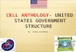 CELL ANTHOLOGY- UNITED STATES GOVERNMENT STRUCTURE By: Joshua Goldfaden