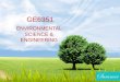 GE6351 ENVIRONMENTAL SCIENCE & ENGINEERING. SYLLABUS