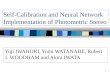 1 Self-Calibration and Neural Network Implementation of Photometric Stereo Yuji IWAHORI, Yumi WATANABE, Robert J. WOODHAM and Akira IWATA