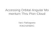 Accessing Orbital Angular Momentum Thru Pion Cloud Itaru Nakagawa RIKEN/RBRC
