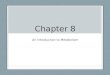 Chapter 8 An Introduction to Metabolism. Metabolism Metabolism is the sum of all chemical reactions in your body. If a reactions breaks things down, it