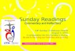 Commentary and Reflections Sunday Readings Commentary and Reflections 18 th Sunday in Ordinary Time B August 2, 2015 In preparation for this Sunday’s Liturgy