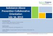 Substance Abuse Prevention Collaborative Orientation July 16, 2015 Massachusetts Technical Assistance Partnership for Prevention Fernando Perfas Massachusetts