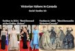 Victorian Values In Canada Social Studies 10: Fashion in 2014. “Best Dressed at the Golden Globes” Fashion in 1850. “Best Dressed in Victorian Canada”