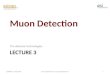 LECTURE 3 The detector technologies. ESIPAP, 11/02/2014Muon Detection III, Joerg Wotschack1 Muon Detection
