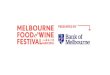 Divider with image Melbourne Food and Wine Festival 2016 FESTIVAL MARKETING & PR GUIDELINES