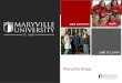 LIVE INSPIRED LIVE TO LEARN Maryville Blogs. MARYVILLE UNIVERSITY What we’re going to cover What is a blog? What can I do with a blog? How to get started
