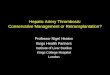 Hepatic Artery Thrombosis: Conservative Management or Retransplantation? Professor Nigel Heaton Kings Health Partners Institute of Liver Studies Kings