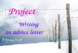 Writing an advice letter. How to write an English letter