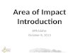 Area of Impact Introduction APA Idaho October 8, 2015