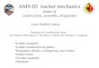 AMS-02 tracker mechanics status of construction, assembly, integration Ladder assembly Ladder installation on planes Integration details, cooling loop,