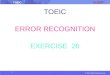 TOEIC © 2015 albert-learning.com TOEIC ERROR RECOGNITION EXERCISE 26