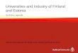 Universities and Industry of Finland and Estonia By Birthe Lagendijk March 4 Symposium for Study Tour Finland and Estonia 2015