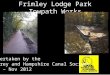 Frimley Lodge Park Towpath Works Undertaken by the Surrey and Hampshire Canal Society Feb – Nov 2012