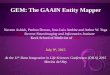 GEM: The GAAIN Entity Mapper Naveen Ashish, Peehoo Dewan, Jose-Luis Ambite and Arthur W. Toga USC Stevens Neuroimaging and Informatics Institute Keck School