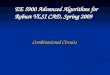 EE 5900 Advanced Algorithms for Robust VLSI CAD, Spring 2009 Combinational Circuits