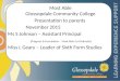 Gifted and Talented Glossopdale Community College Most Able Glossopdale Community College Presentation to parents November 2015 Ms S Johnson – Assistant