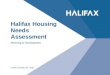 Halifax Housing Needs Assessment Planning & Development CDAC October 28, 2015