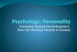 Extending Beyond Psychodynamics How Our Personal Identity is Formed