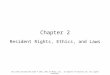Chapter 2 Resident Rights, Ethics, and Laws All items and derived items © 2015, 2011 by Mosby, Inc., an imprint of Elsevier Inc. All rights reserved