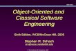 Slide 12D.88 © The McGraw-Hill Companies, 2005 Object-Oriented and Classical Software Engineering Sixth Edition, WCB/McGraw-Hill, 2005 Stephen R. Schach
