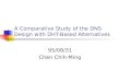A Comparative Study of the DNS Design with DHT-Based Alternatives 95/08/31 Chen Chih-Ming