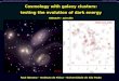 Bwdem – 06/04/2005doing cosmology with galaxy clusters Cosmology with galaxy clusters: testing the evolution of dark energy Raul Abramo – Instituto de