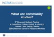 NCRM is funded by the Economic and Social Research Council What are community studies? 5 th Research Methods Festival St Catherine’s College, Oxford 4