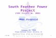 11/31/08 South Feather Power Project (FERC Project No. 2088) PM&E Proposal January 31, 2008 Plumas National Forest, Oroville, CA