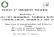 Department of Anaesthesiology and Intensive Therapy Institute of Surgical Research Department of Emergency Medicine Basics of Emergency Medicine Workshop