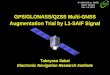 5 th AOR W/S on GNSS Hanoi, Vietnam Dec. 1-3, 2013 GPS/GLONASS/QZSS Multi-GNSS Augmentation Trial by L1-SAIF Signal GPS/GLONASS/QZSS Multi-GNSS Augmentation