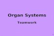1 Organ Systems Teamwork. 2 Nervous Digestive Integumentary Respiratory Skeletal Muscular Excretory Circulatory Endocrine Reproductive Lymphatic 11 Systems