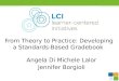 From Theory to Practice: Developing a Standards-Based Gradebook Angela Di Michele Lalor Jennifer Borgioli
