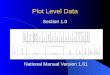 Plot Level Data National Manual Version 1.61 Section 1.0