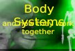 Body Systems and how they work together. There are 10 body systems: Skeletal Muscular Digestive Respiratory Circulatory Endocrine Immune Excretory Reproductive