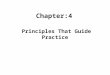 Chapter:4 Principles That Guide Practice. Introduction Software Engineering Practice is a collection of concepts, principles, methods and tools that a
