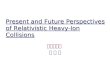 Present and Future Perspectives of Relativistic Heavy-Ion Collisions 고려대학교 홍 병 식