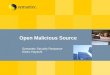 Open Malicious Source Symantec Security Response Kaoru Hayashi