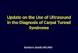Update on the Use of Ultrasound in the Diagnosis of Carpal Tunnel Syndrome Renato A. Sernik, MD, PhD