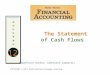 12 7/e PowerPoint Author: Catherine Lumbattis COPYRIGHT © 2011 South-Western/Cengage Learning The Statement of Cash Flows