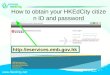 How to obtain your HKEdCity citizen ID and password 