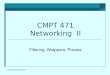 1 CMPT 471 Networking II Filtering, Wrappers, Proxies © Janice Regan, 2006-2013