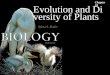 Evolution and Diversity of Plants Chapter 24. Evolution and Diversity of Plants 2Outline Evolutionary History  Alternation of Generations Nonvascular