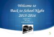 Welcome to Back to School Night 2015-2016 Language Arts 7 Mrs. Esak lesak@wyckoffschools.org