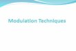 Modulation? Modulation is the addition of information (or the signal) to an electronic or optical signal carrier. In electronics, modulation is the process