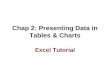 Chap 2: Presenting Data in Tables & Charts Excel Tutorial