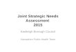 Joint Strategic Needs Assessment 2015 Eastleigh Borough Council Hampshire Public Health Team