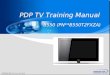 B550 1 B550 (PN**B550T2FXZA) PDP TV Training Manual