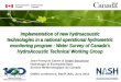 Implementation of new hydroacoustic technologies in a national operational hydrometric monitoring program : Water Survey of Canada’s HydroAcoustic Technical