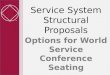Service System Structural Proposals Options for World Service Conference Seating